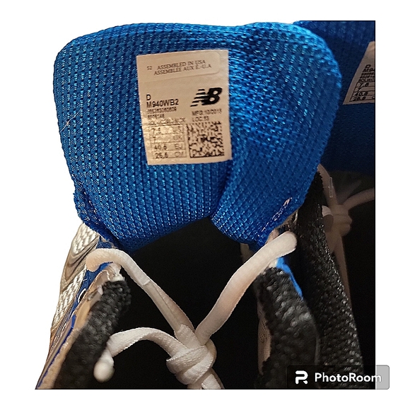 New Balance 940 Series v2 Sneakers Silver/Blue M940WB2 - Picture 4 of 13